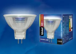 Uniel JCDR-35/GU5.3 картон Лампочка галогеновая 